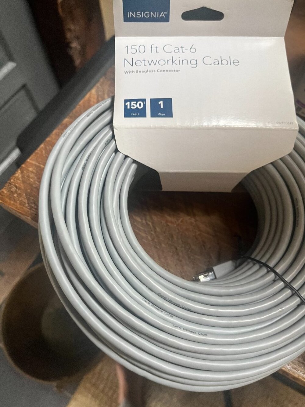 New Insignia 150 ft Cat6 Ethernet Cable